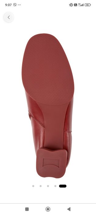 Дамски боти Camper с масивен ток