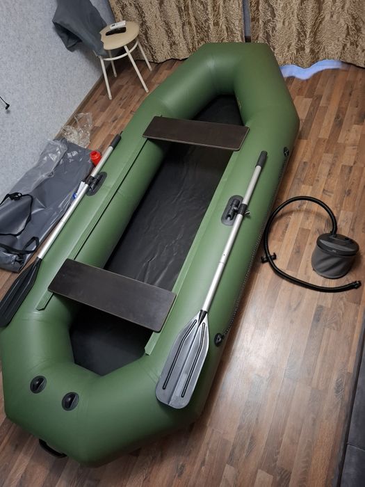 Лодка 2х местная под мотор 2.8 метра новый