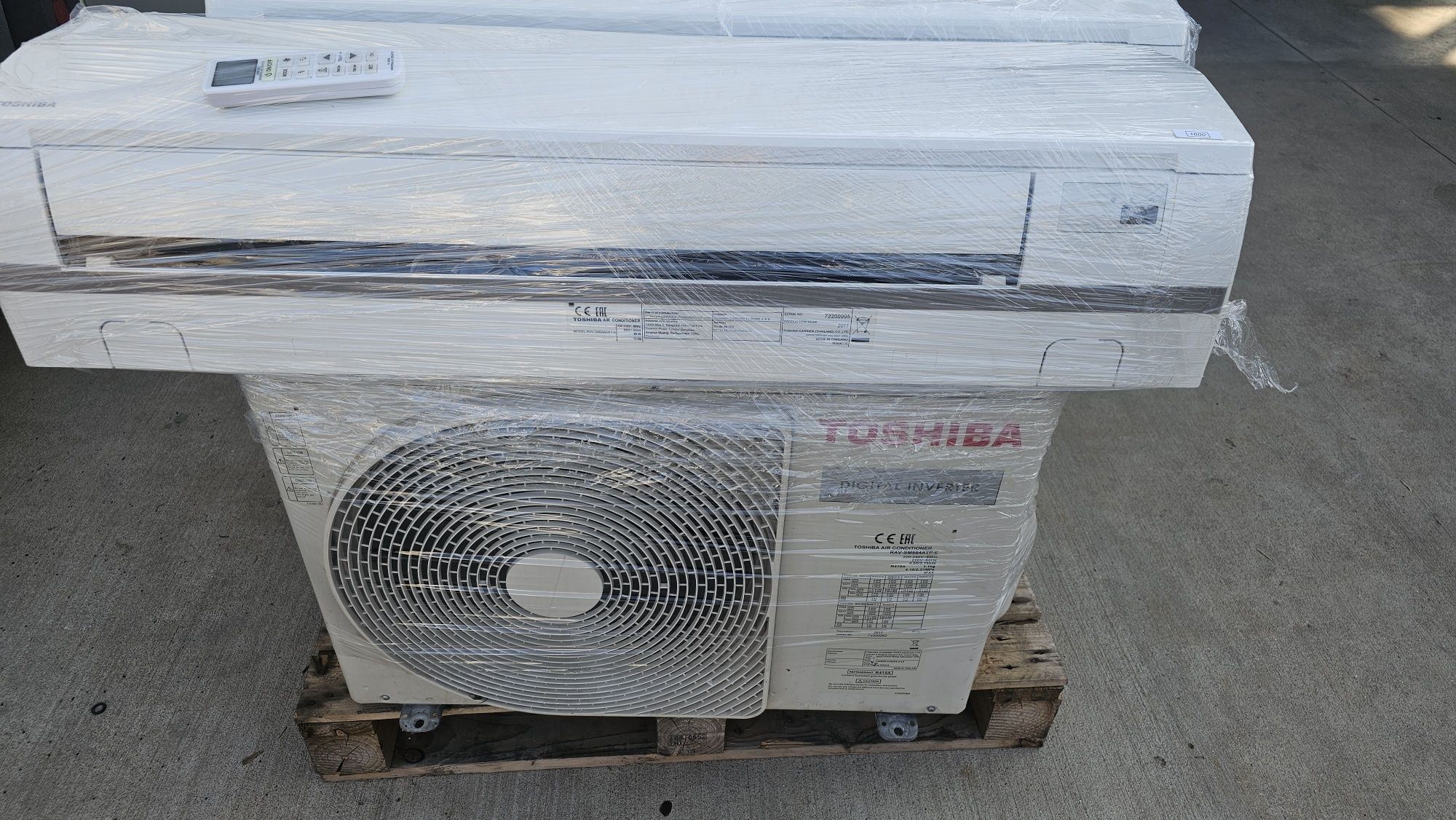 Инверторен климатик  Toshiba 18ки 3бр  и 24ка