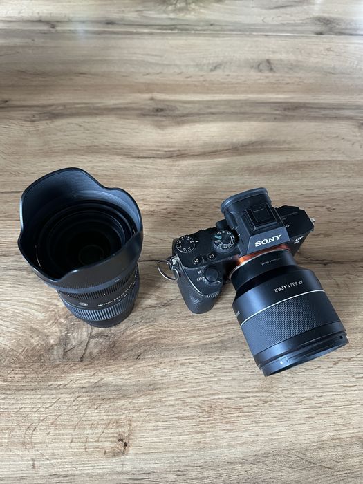 Vand Sony A7III + Samyang 1.4/50AF+Sigma 2.8/28-70AF