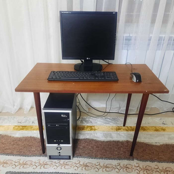 Компютер, ПК монитор мыш клавиатура