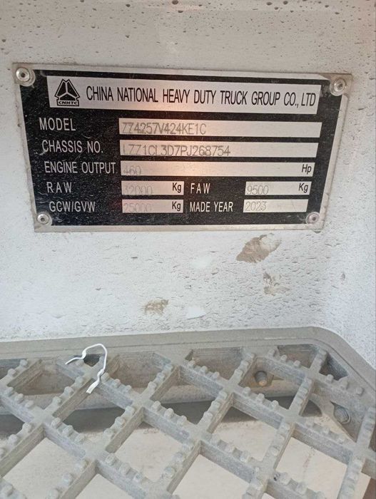 HOWO MAX 12 ГБ РЕССОРНЫЙ (ФАКАТ ЧЕРЕЗ ЛИЗИНГ) график фото тегида бор