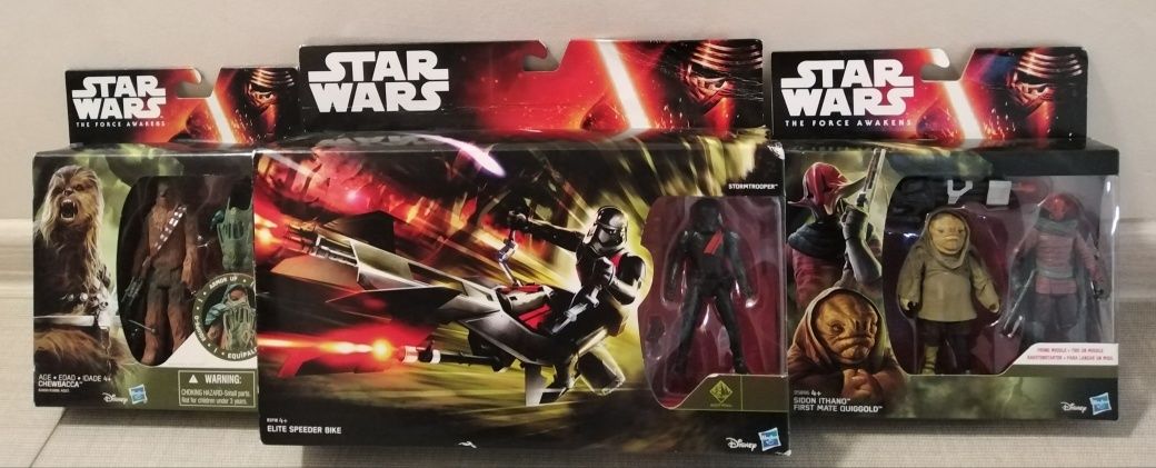 Star Wars The Force Awakens - Elite Speeder Bike + 4 figurine