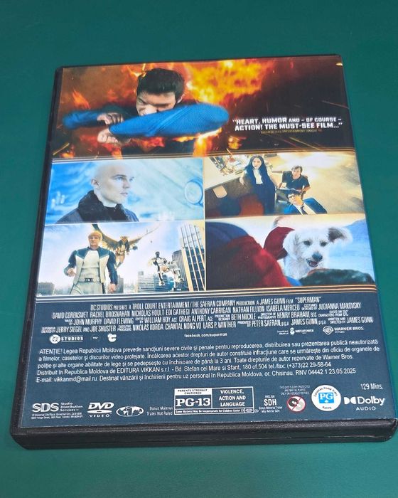 Superman 2025 DVD subtitrat in limba romana