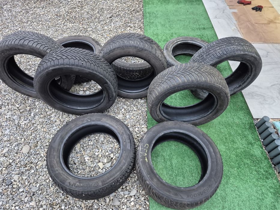 Vând cauciucuri 205/55/16 M+S seturi de câte 2 buc imp Germania