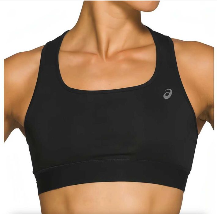 Bustiera Asics Performance neagra, XS, noua, cu etichete