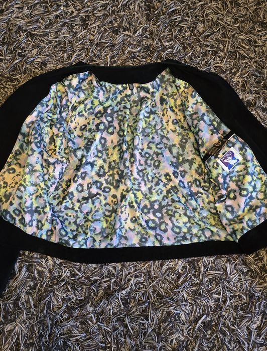 Jachetă/ sacou vintage( anii '80) din piele intoarsa