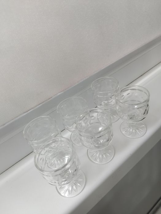 Набор рюмок 6шт Советская хрусталь