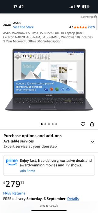 Laptop Asus VivoBook
