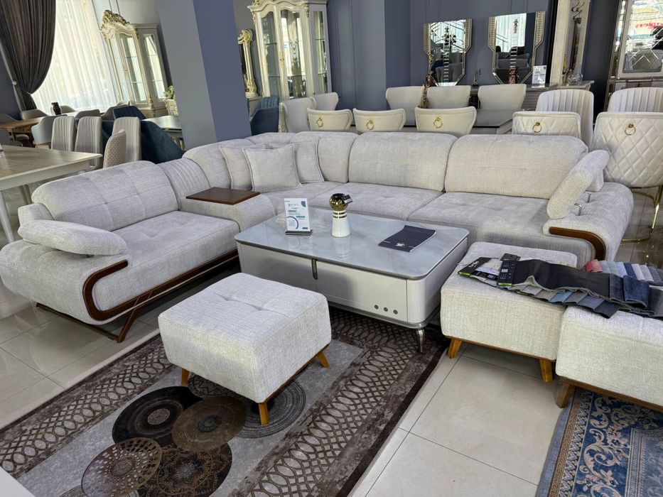 Мягкий уголок для гостиной