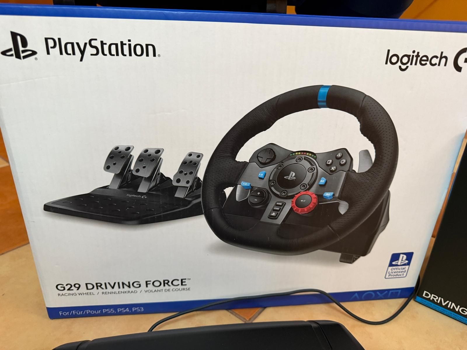 Volan logitech+schimbator