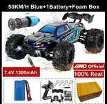 Mașină 4WD cu telecomandă 4x4 Off Road,50km/H Noua