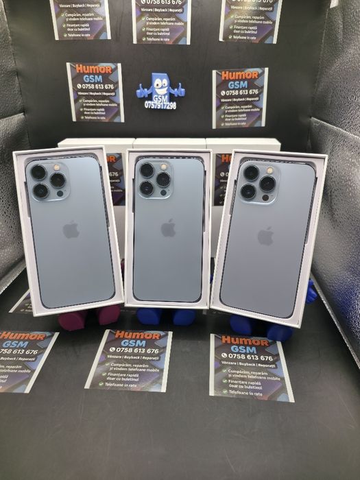 iPhone 13 Pro / Sierra Blue / 128GB / 100% / Garantie / Rate