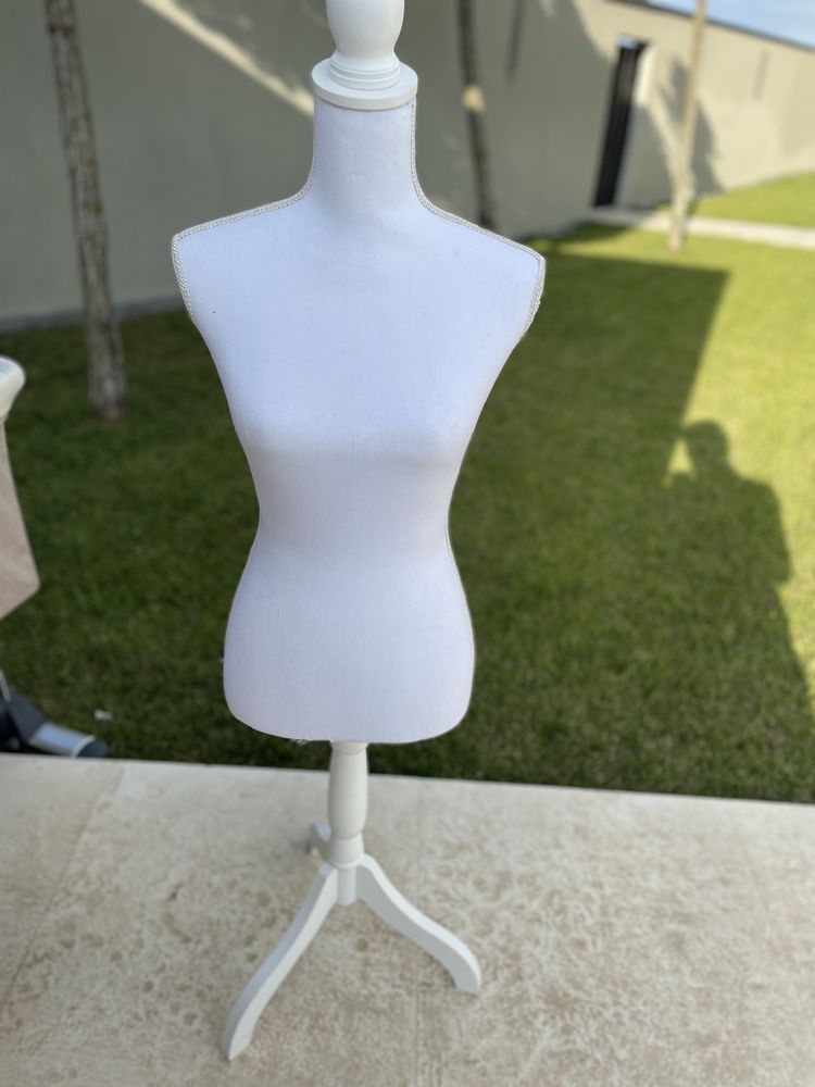 Bust manechin alb