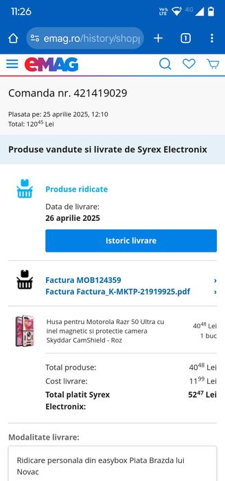 Husa Motorola RAZR 50 Ultra