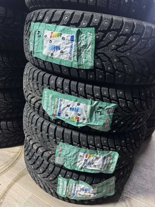Шины новые зима шипы 205/65 R16 покрышки резина колеса донгелек