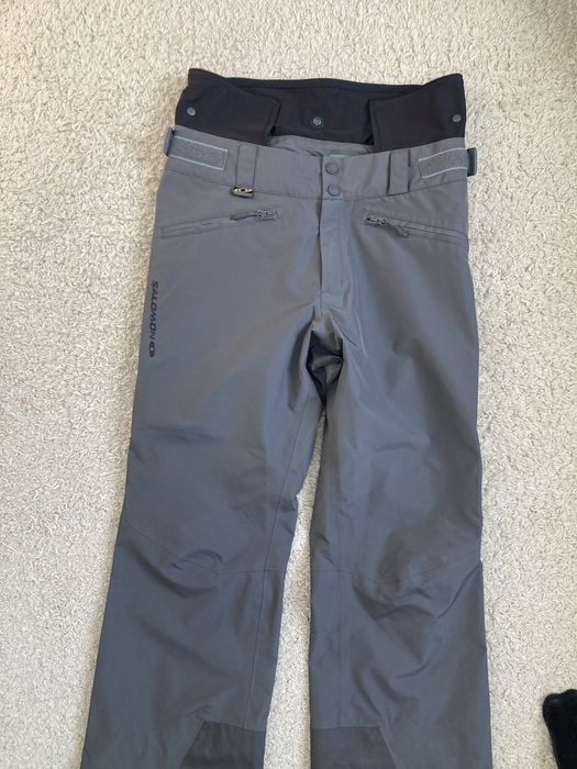 Pantaloni Salomon M goretex ski placa munte