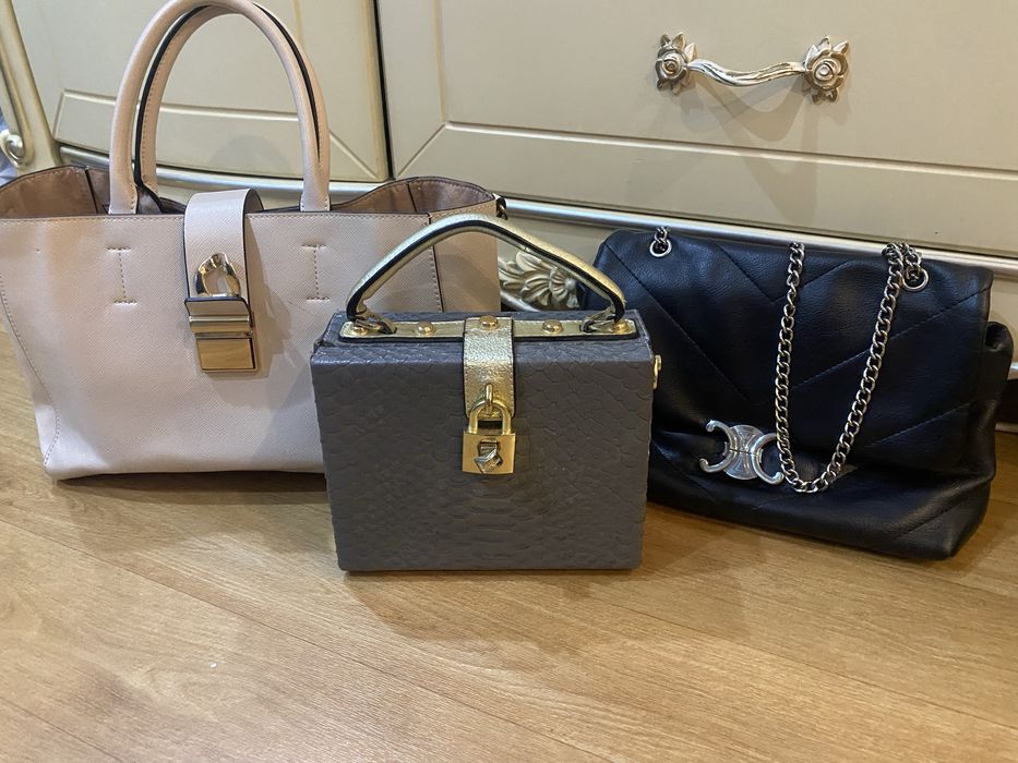 3 сумочки за 3000 тенге