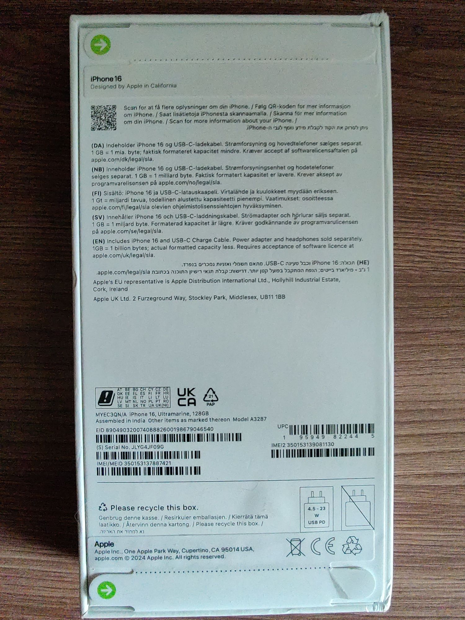 IPhone 16  128gb