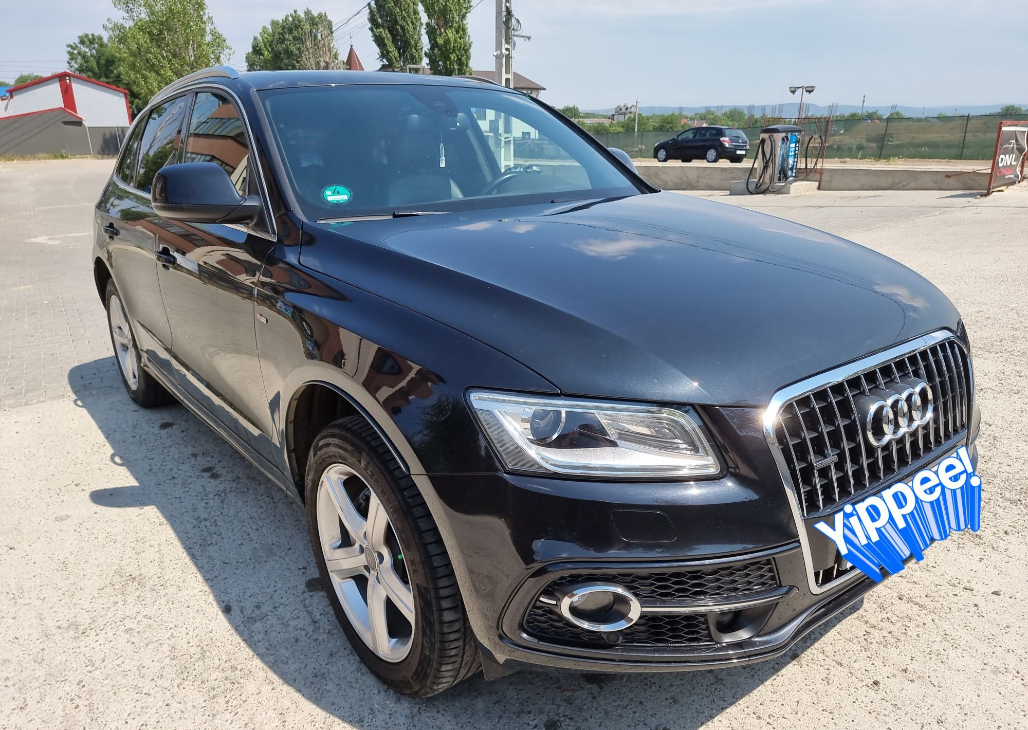 Audi Q5 S line automat S-tronic full piele negru Panoramic Distronic S