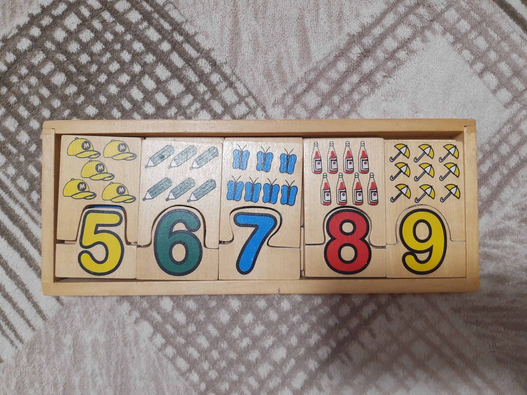 Дървени играчки Монтесори занимания за деца