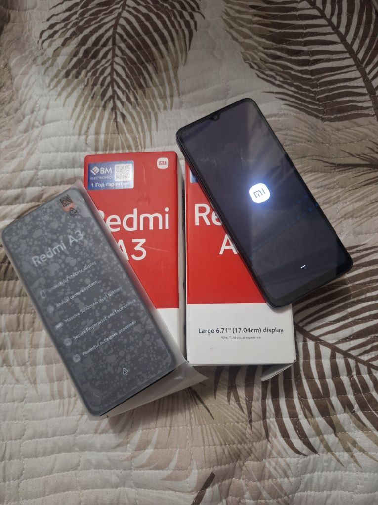 Продаю телефон Redmi A3  4/64