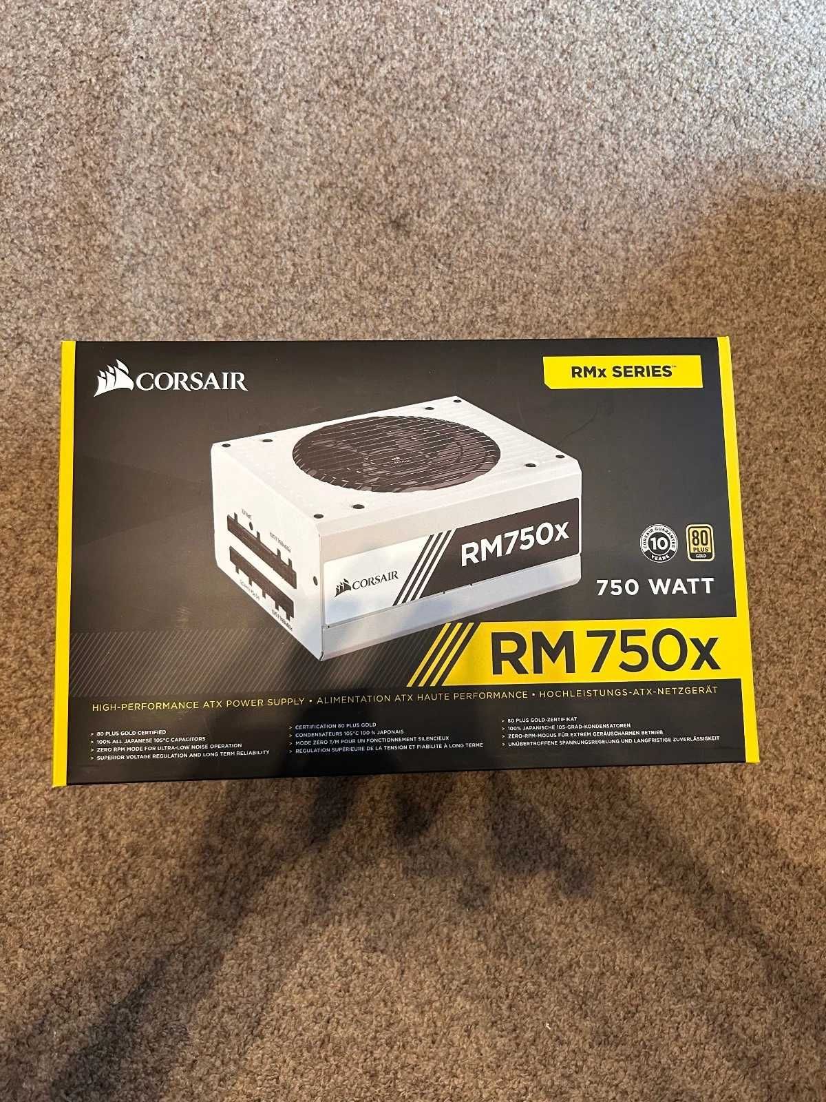 Захранване Corsair RMx White Series RM750x GOLD