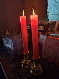 Новые романтические электронные свечи 2 шт. имитируют настояшие свечи
