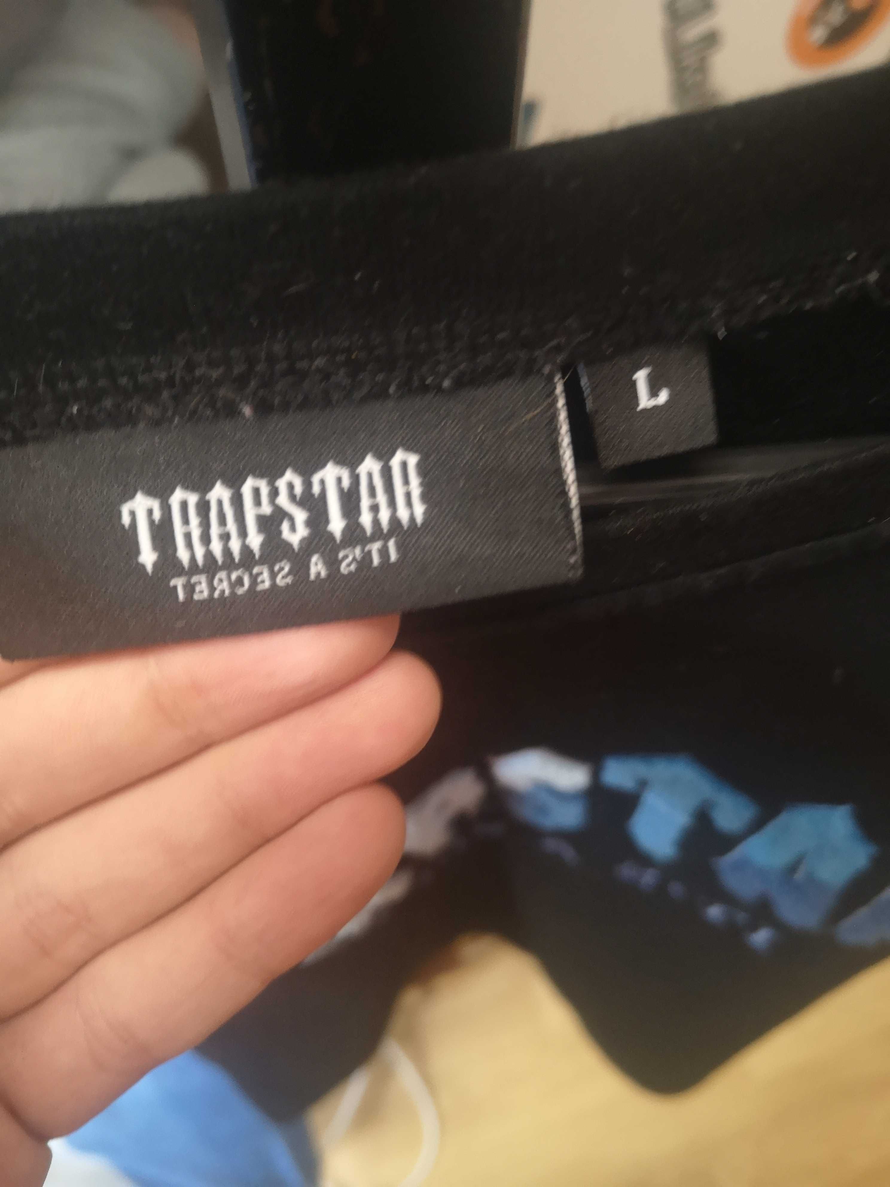 Tricou trapstar L negru