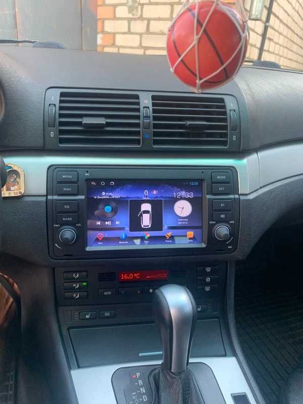 Navigatie GPS Android 13 BMW E46 / Rover 75 - QLed CarPlay DSP