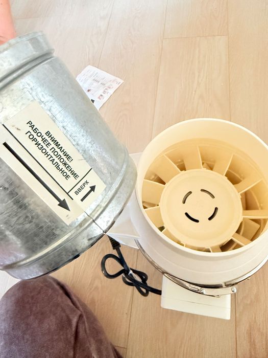 Вентиляция  вытяжка для сан узлов или кухни очень мощная НОВАЯ