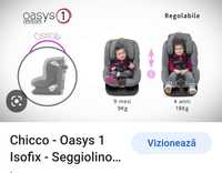 Scaun auto chicco oasys 1 Evo isofix