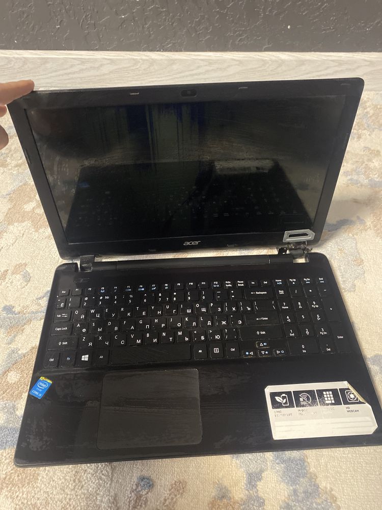 Сломанный ноутбук acer - 35000