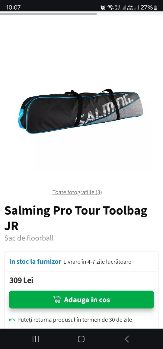 Geanta sport Salming Pro Tour Toolbag