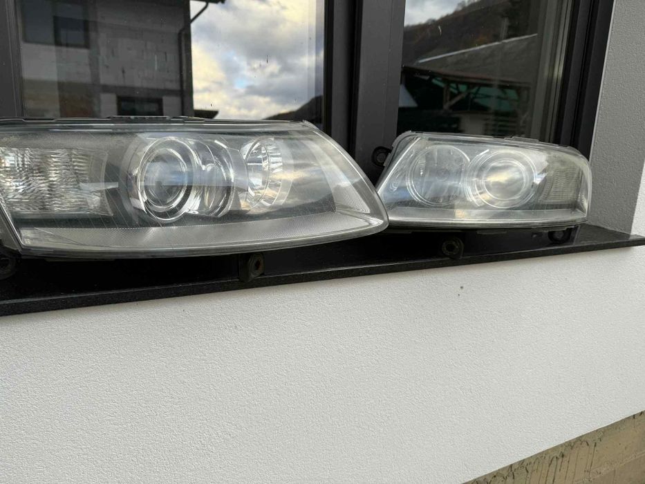 Far Audi A6 C6 2005 - 2008 faruri xenon Stanga dreapta