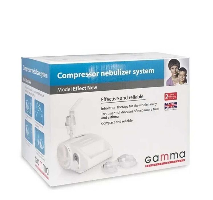 Новый Компрессорный Небулайзер нового поколения Gamma Effect New