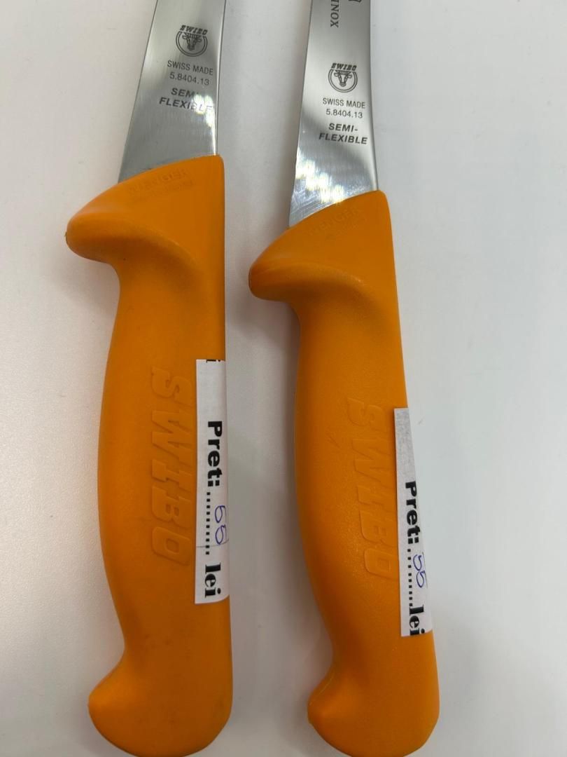Cutit pentru dezosat SWIBO, galbena, 1/2 flexibil, 5.8404.13 -D-