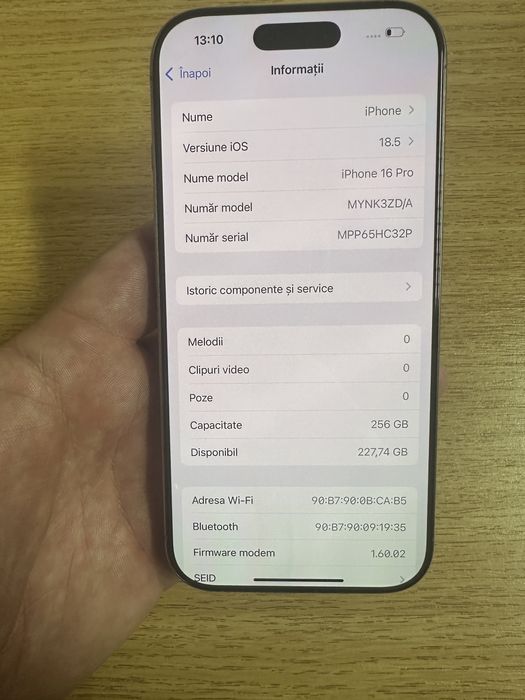 Iphone 16Pro 256GB