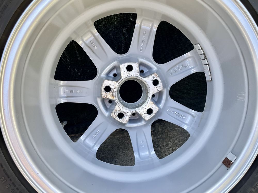 Rial Davos 7Jx16 5x115 ET38 + гуми Continental WinterContact