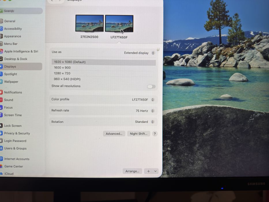Монитор Samsung LF27T45F