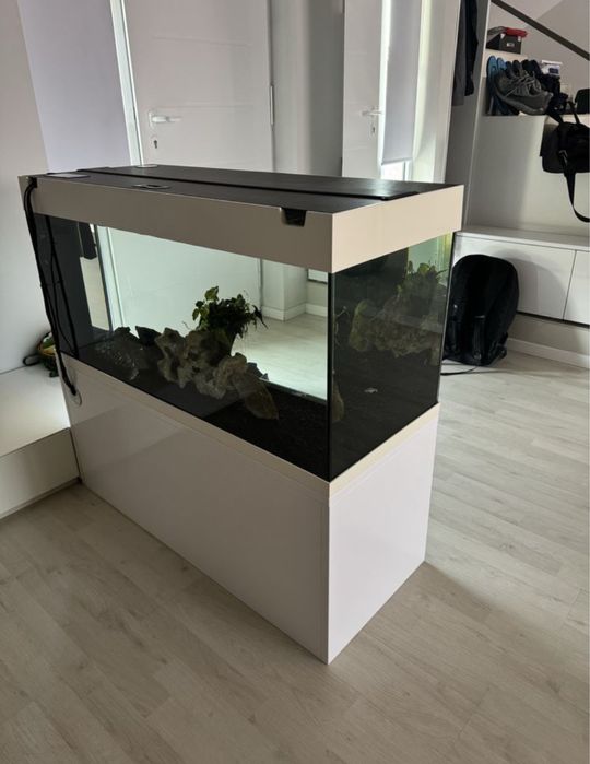 Acvariu Juwel Rio 180, alb plus stand