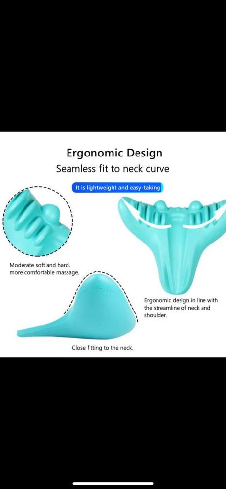 Массажная подушка для шеи