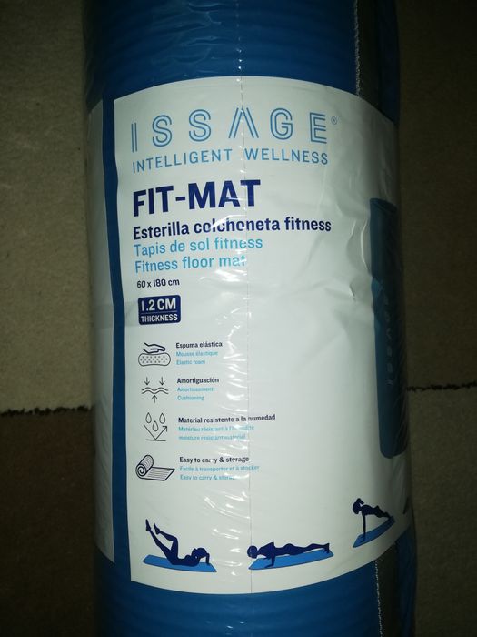 Постелка за йога, пилатес и др. 180см./60см./1.2см.