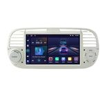 Navigatie Dedicata Fiat 500 (2007-2015), 7nch, Bluetooth, Carplay, Alb