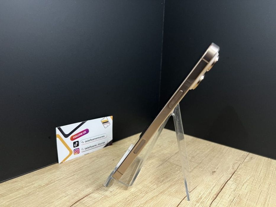 Iphone 16 Pro Max 256Gb Desert Titanium Second-Hand Ca nou 3 ani garan