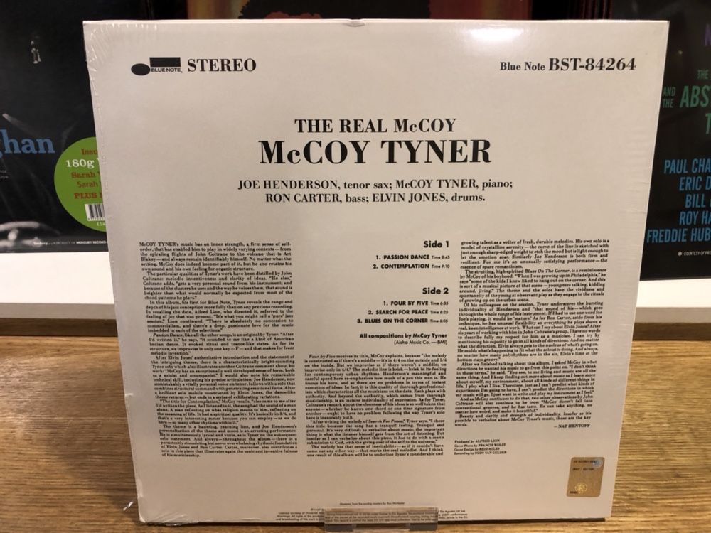 McCoy Tyner - The Real McCoy (LP, Album, RE, 180) - Jazz Collection