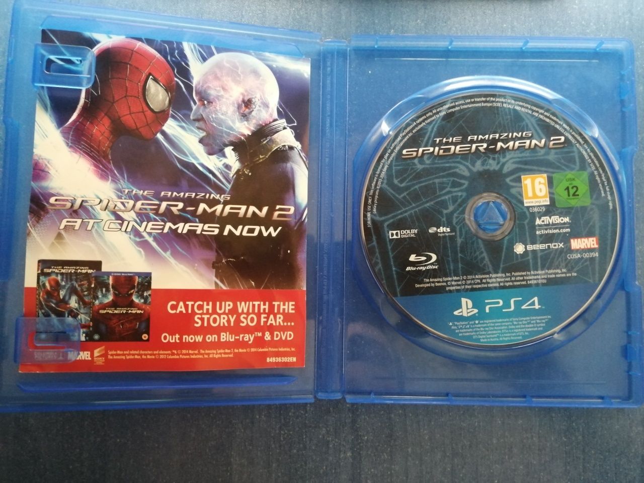 Vând The amazing spiderman 2 ps4