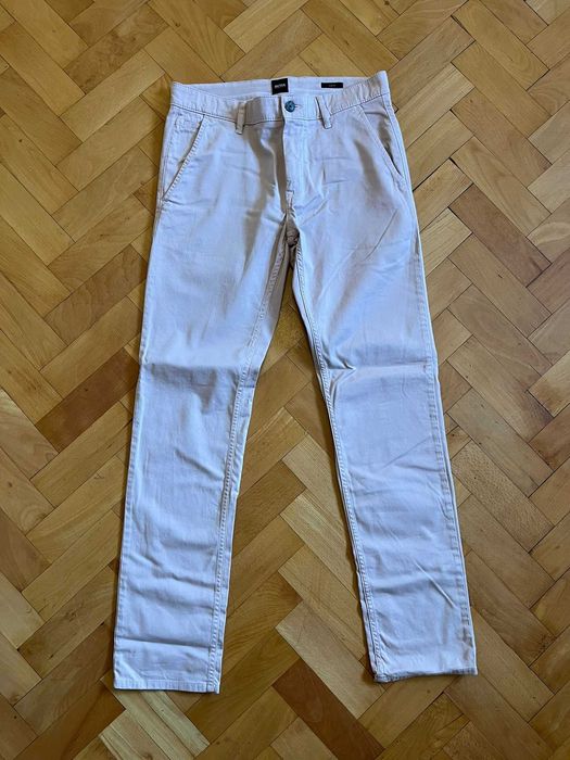 Pantaloni Hugo Boss Roz-pal, marimea 31/32