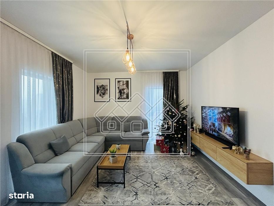 Ap cu 2 camere si gradina, 52 mp utili, gradina de 25 mp, mobilat