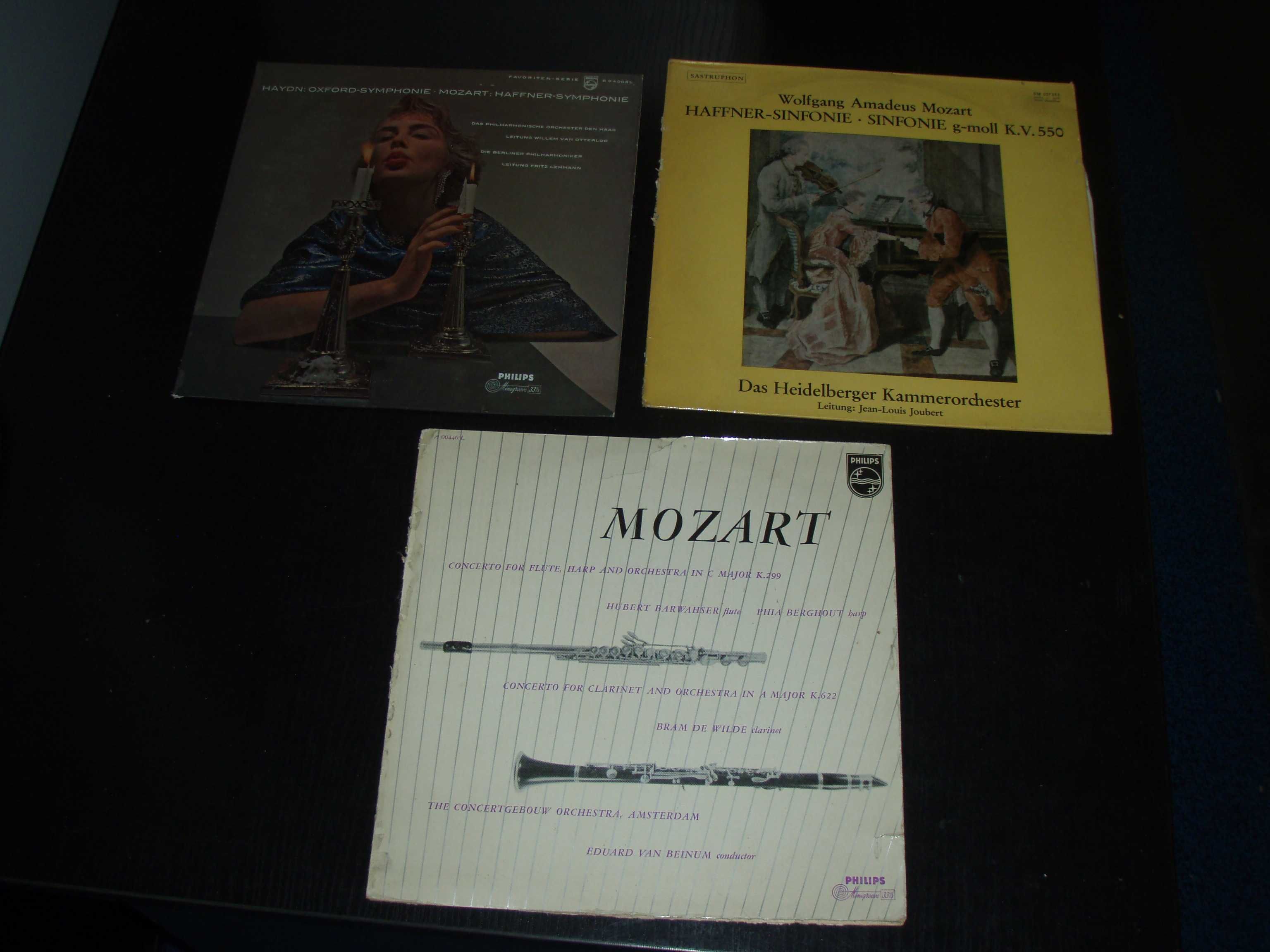 Discuri vinil LP, muzica clasica, set trei